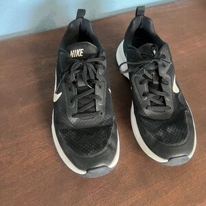 Black Nike shoes
